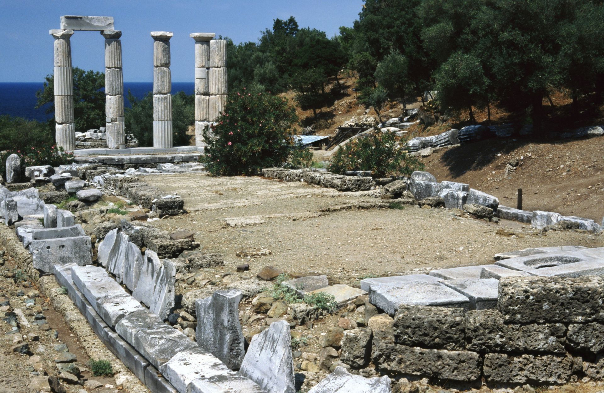 Sanctuary Of The Great Gods On Samothrace